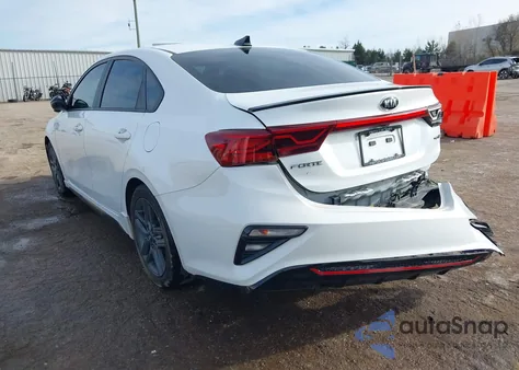 2021 Kia Forte Gt-Line из США, поврежденный, VIN 3KPF34ADXME305321